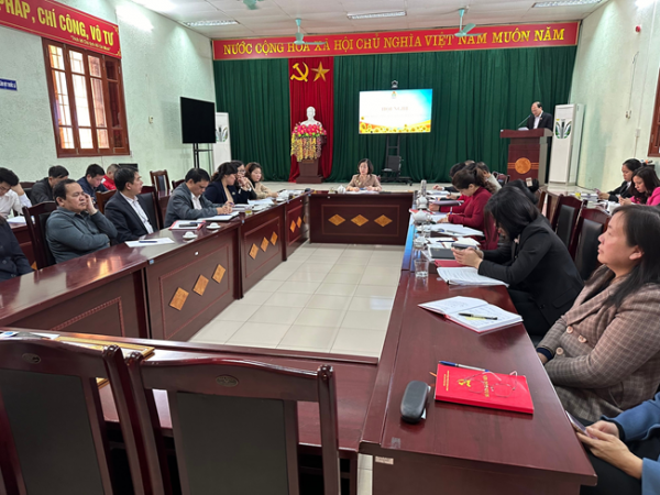 CĐCS Toà án nhân dân tỉnh Cao Bằng tổ chức Hội nghị tổng kết năm 2023